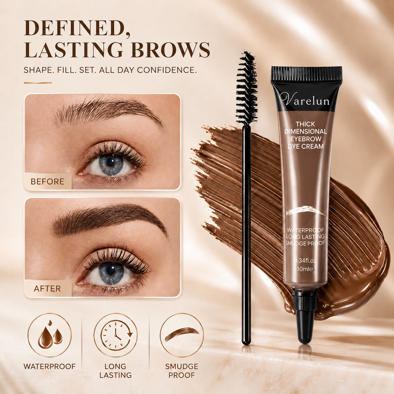 ⏳Last Day Buy 1 Get 1 Free â­?24H Waterproof Brow Eyebrow Gel Tint 🔥
